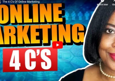 The 4 C’s Of Online Marketing